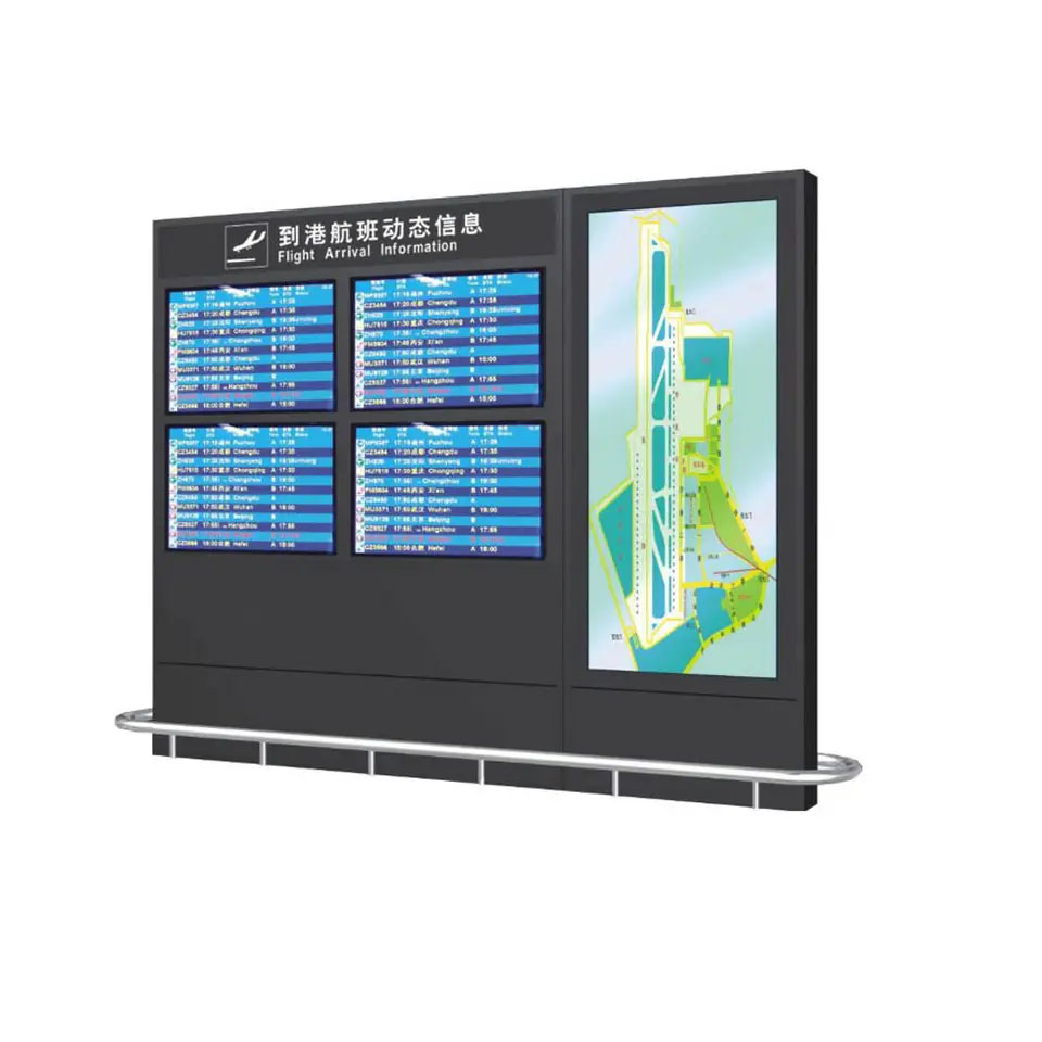 Metal Stand Flight Information Display System Buy Flight Information